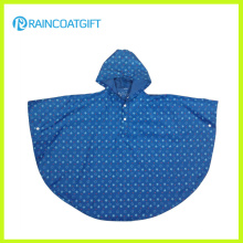 Polyester PVC Children Rain Poncho with Full Printing Rvc-085